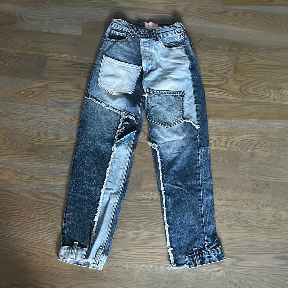 Revice Multi-Wash Patchwork Jeans - image 1